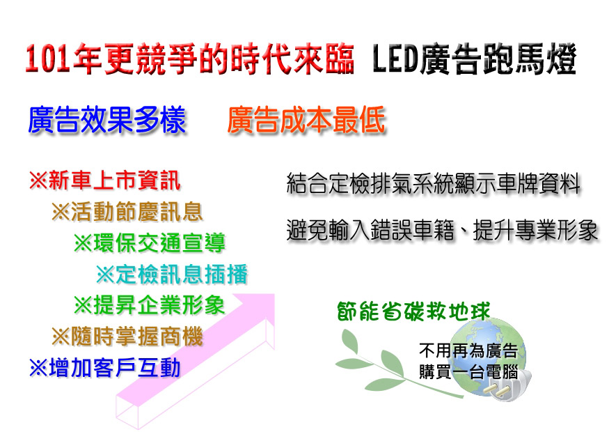 LED產品特色介紹